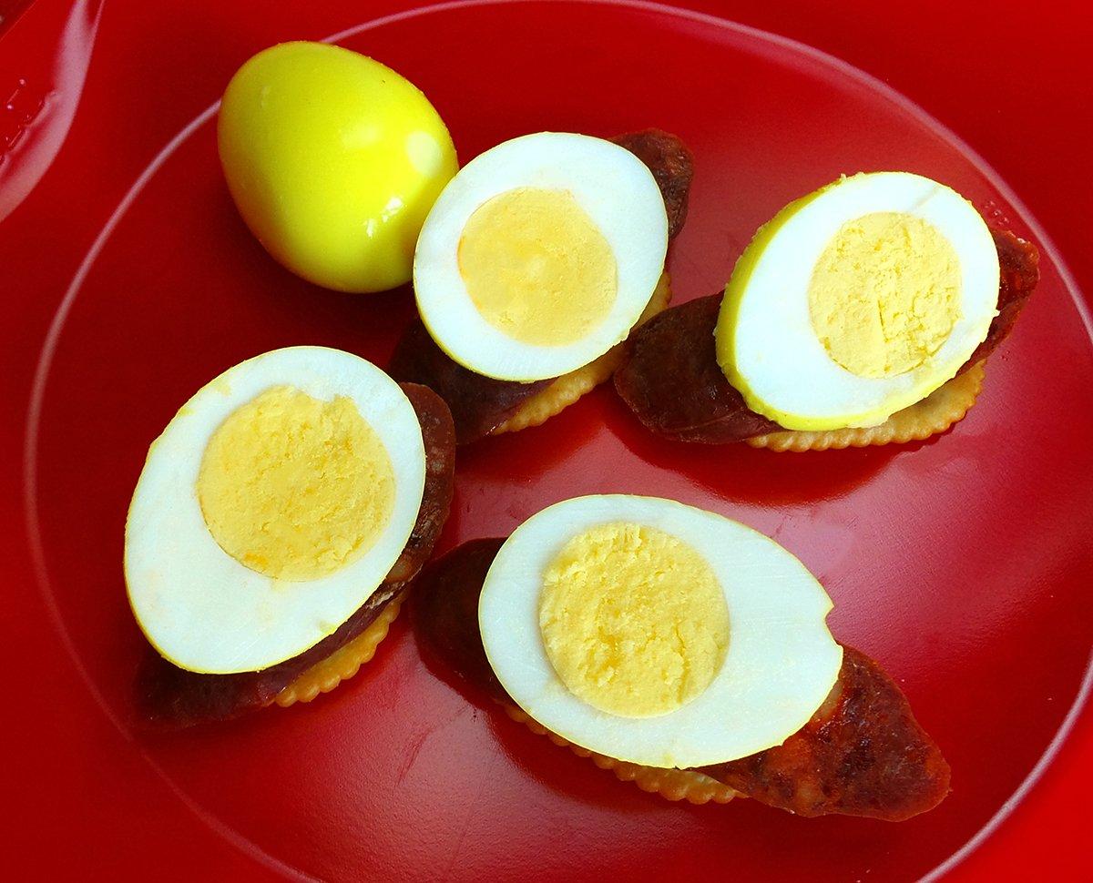 Every hunting camp worth its salt has a jar of pickled eggs sitting in the fridge or on the bar.