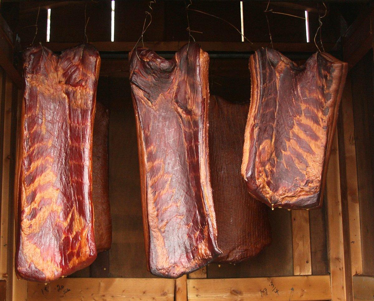 Curing your own bacon and other meats is a great way to avoid the grocery line. ©Pendley photo