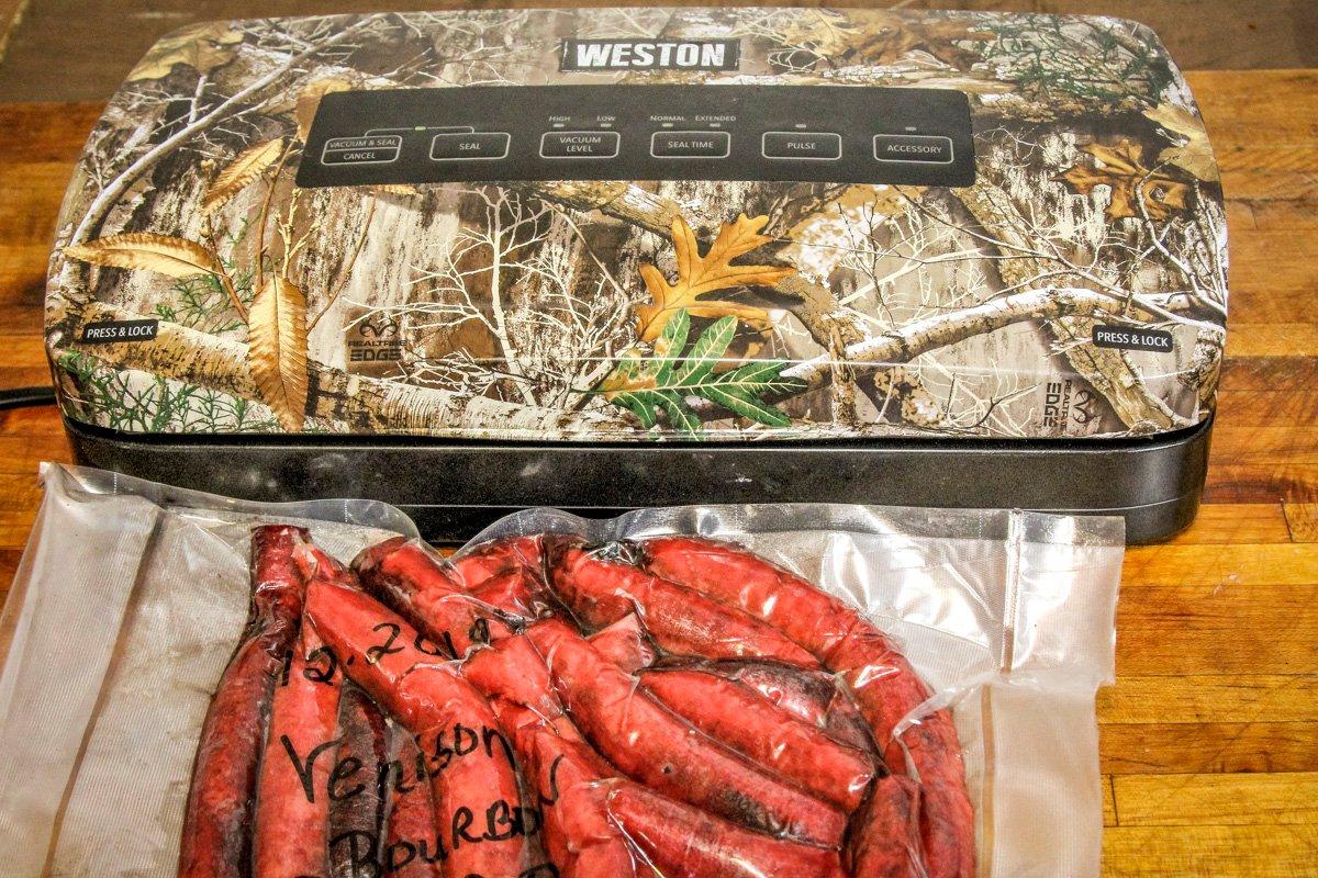 Vacuum sealing is a great way to make things last longer in the freezer. ©Pendley photo
