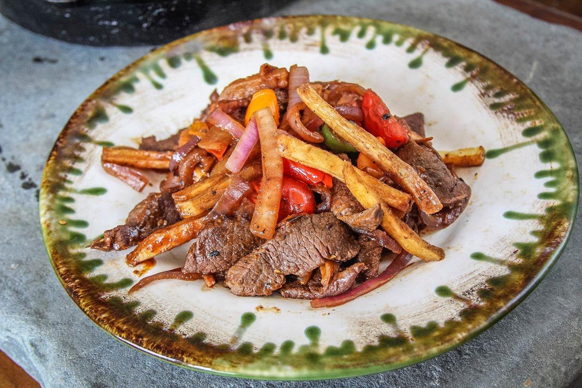 A Peruvian favorite, Lomo Saltado is a perfect quick venison meal.