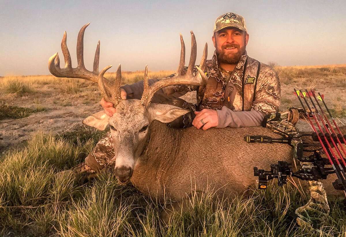 Cragg Fitz received two shot opportunities at this buck, just days apart. Never give up when deer hunting. (Cragg Fitz photo)