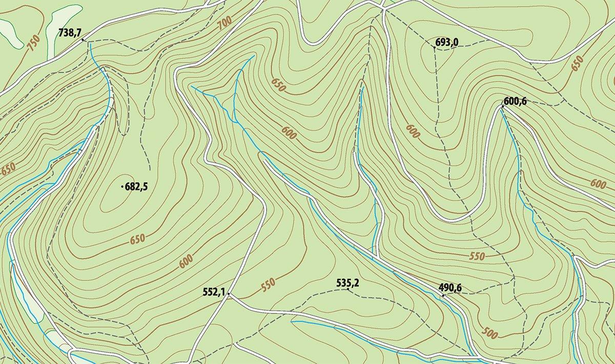 Scouting for Deer with Topo Maps Realtree Camo