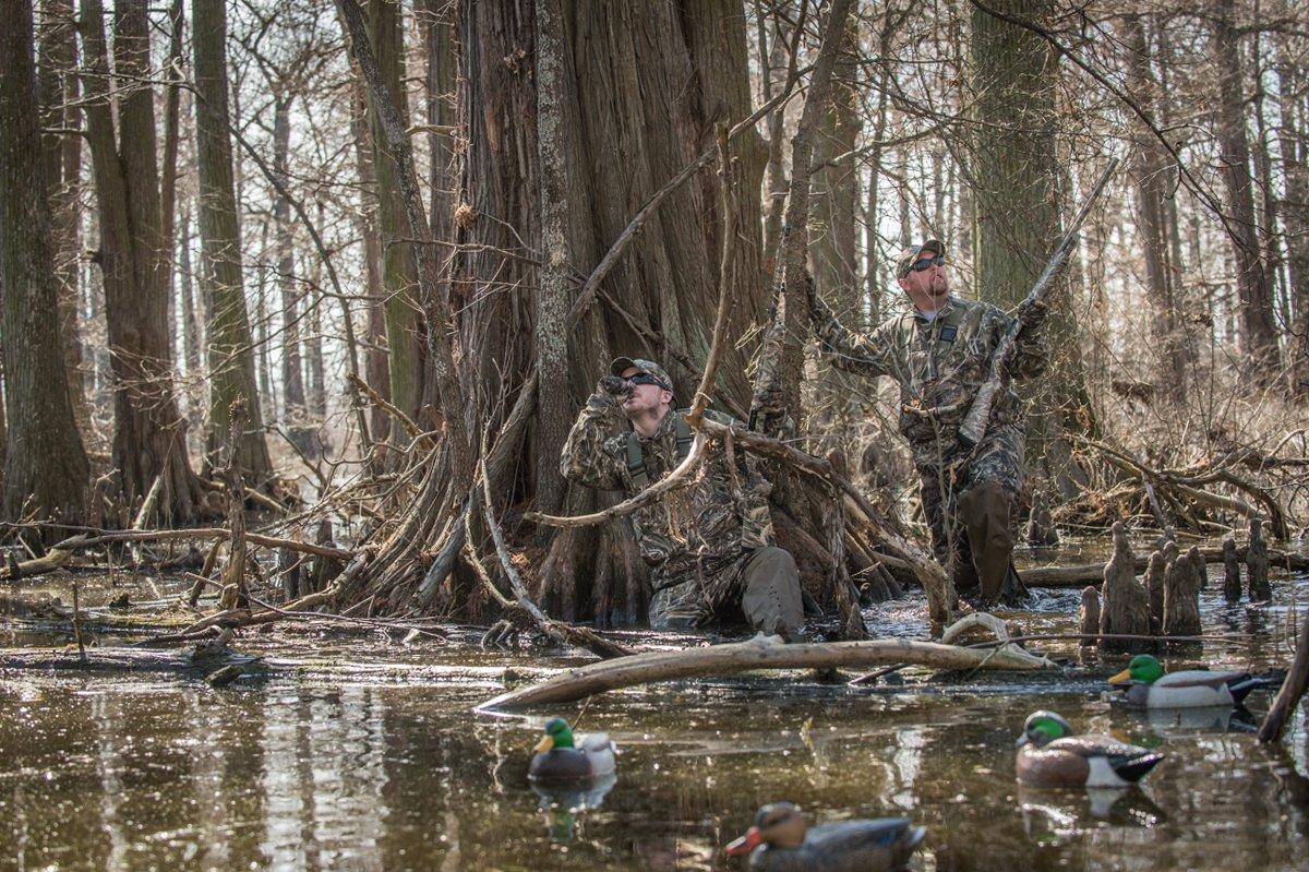 Misadventure often prompts strange or humorous nicknames for some duck hunting spots. Photo © Realtree