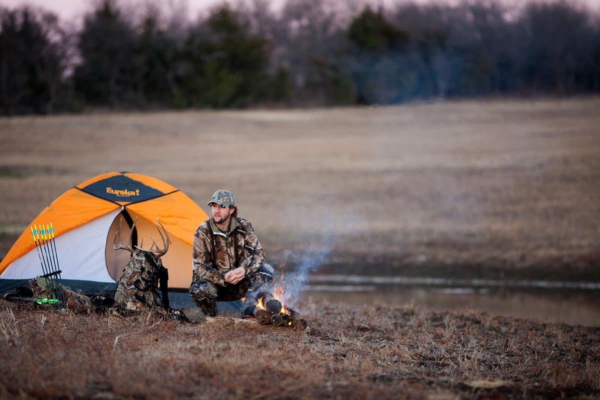 Channel your inner caveman and build a quality campfire. (Russell Graves photo)