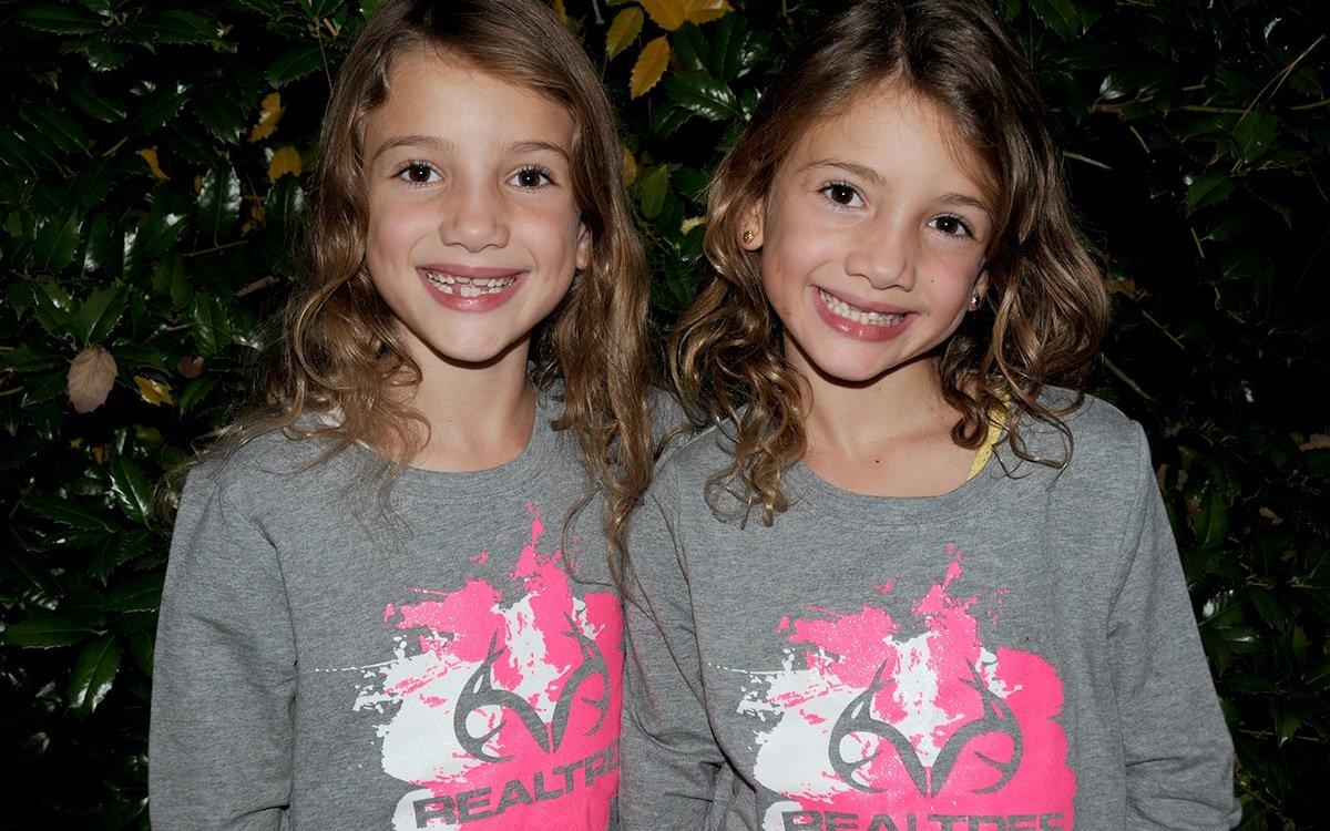 My daughters are modeling the Realtree Exclusive Youth Longsleeve Pullover. ©Stephanie Mallory