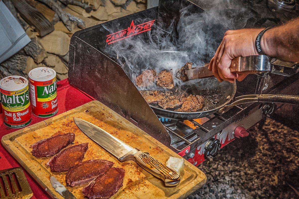 For maximum flavor, don't overcook your game meat, especially waterfowl. Photo ©Tom Rassuchine