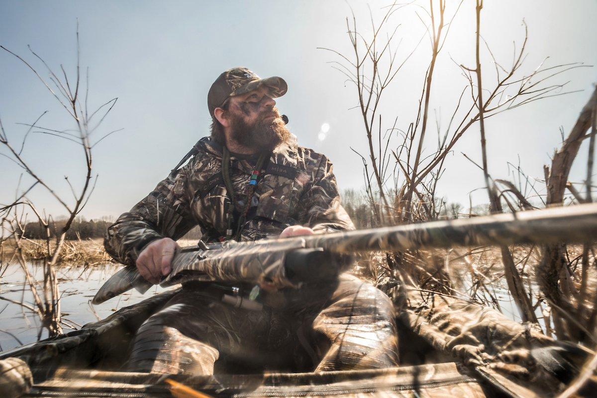 Waterfowl hunting clearance coat