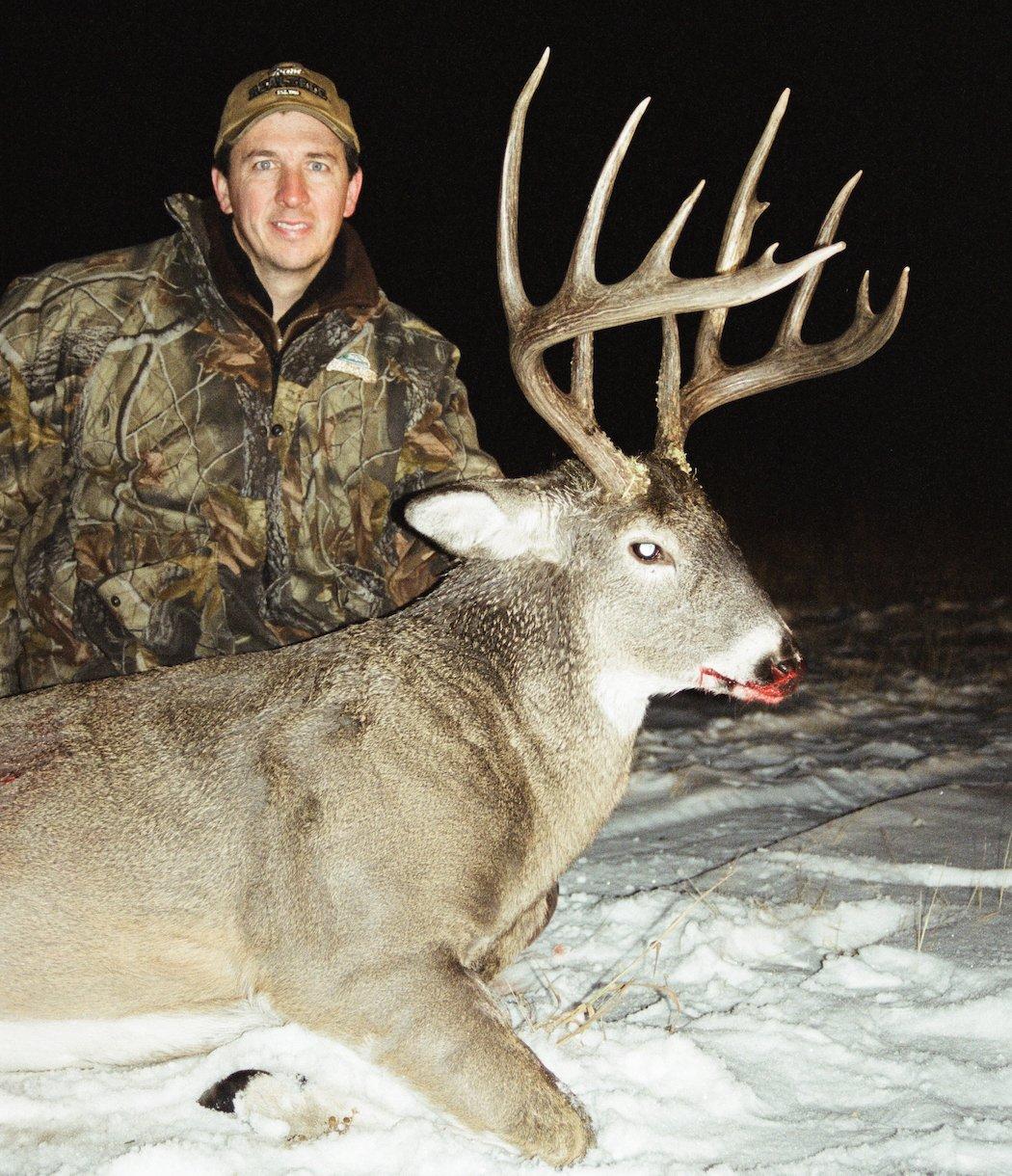 David Blanton hunted Alberta with Nemechek and took this great buck. (David Blanton photo)