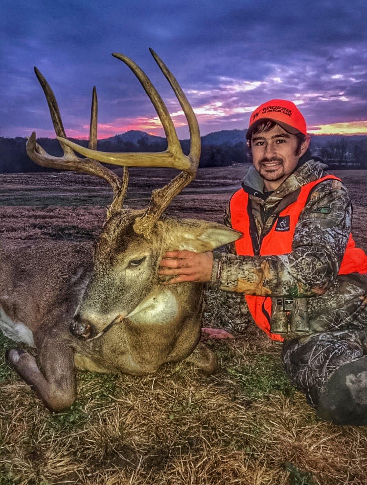 The author tagged this buck using a .350 Legend. (Joe Ogden photo)