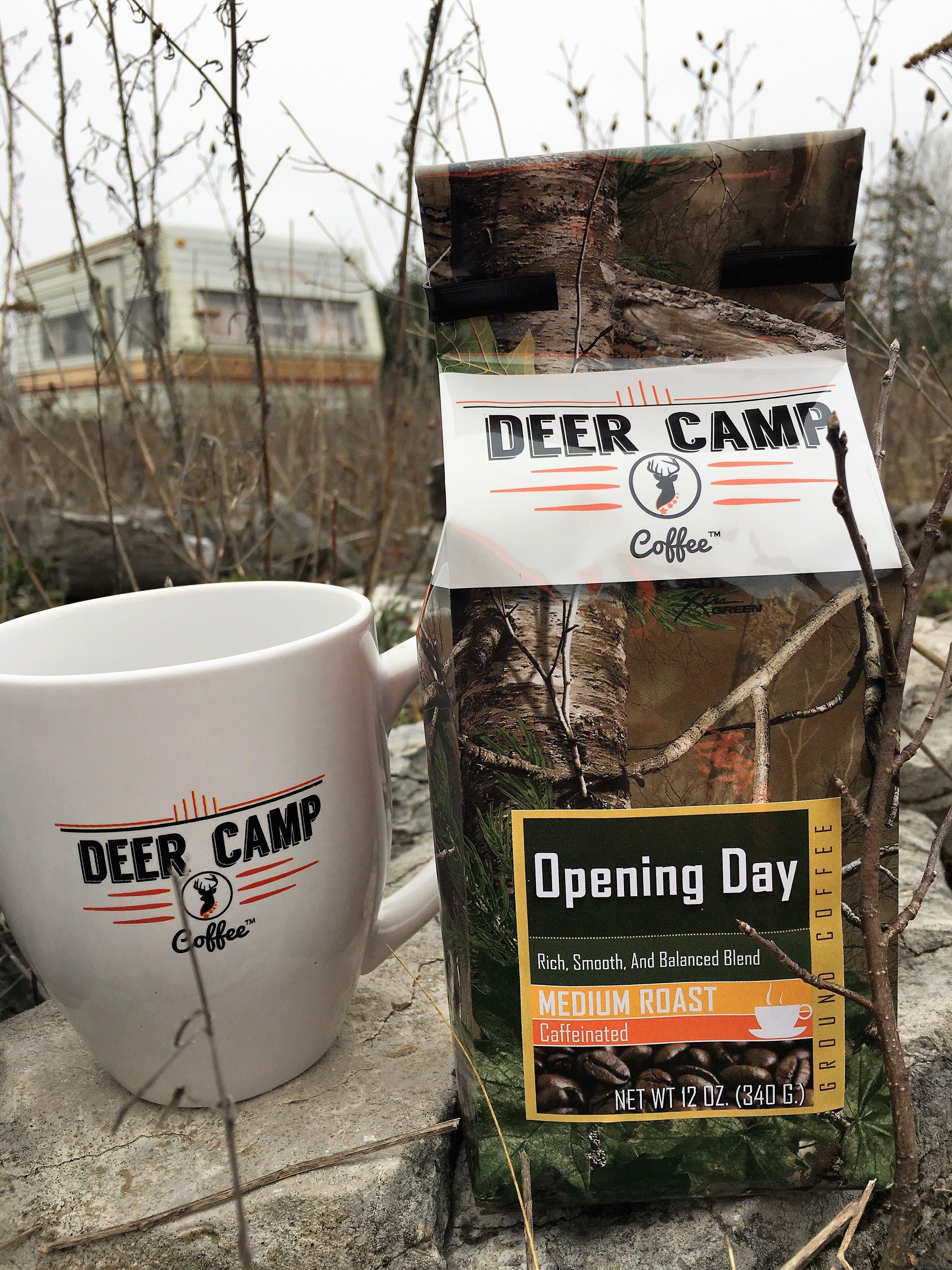 Serve up Deer Camp Coffee before your next hunt.