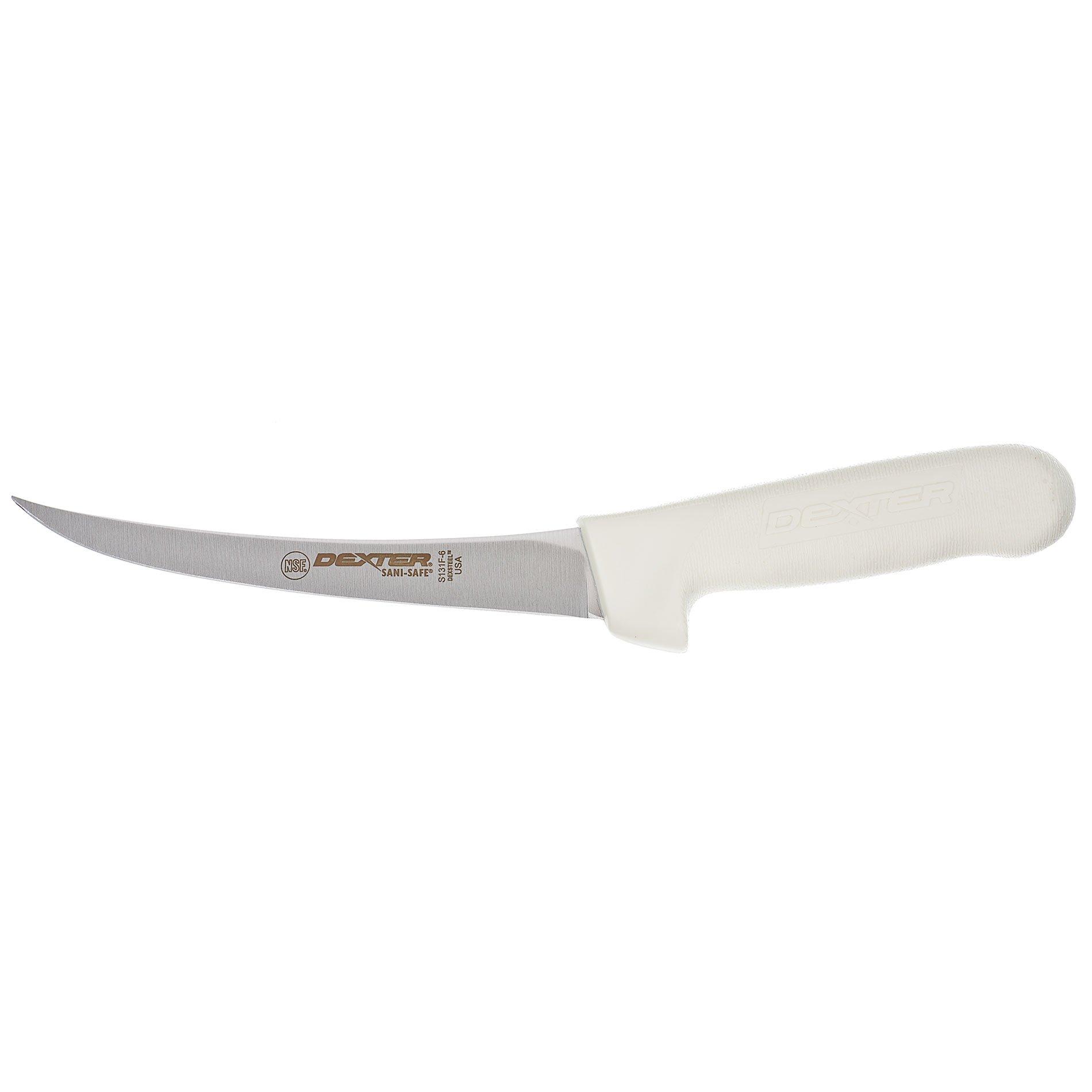 A six-inch boning knife with a flexible blade works well for all stages of butchering.