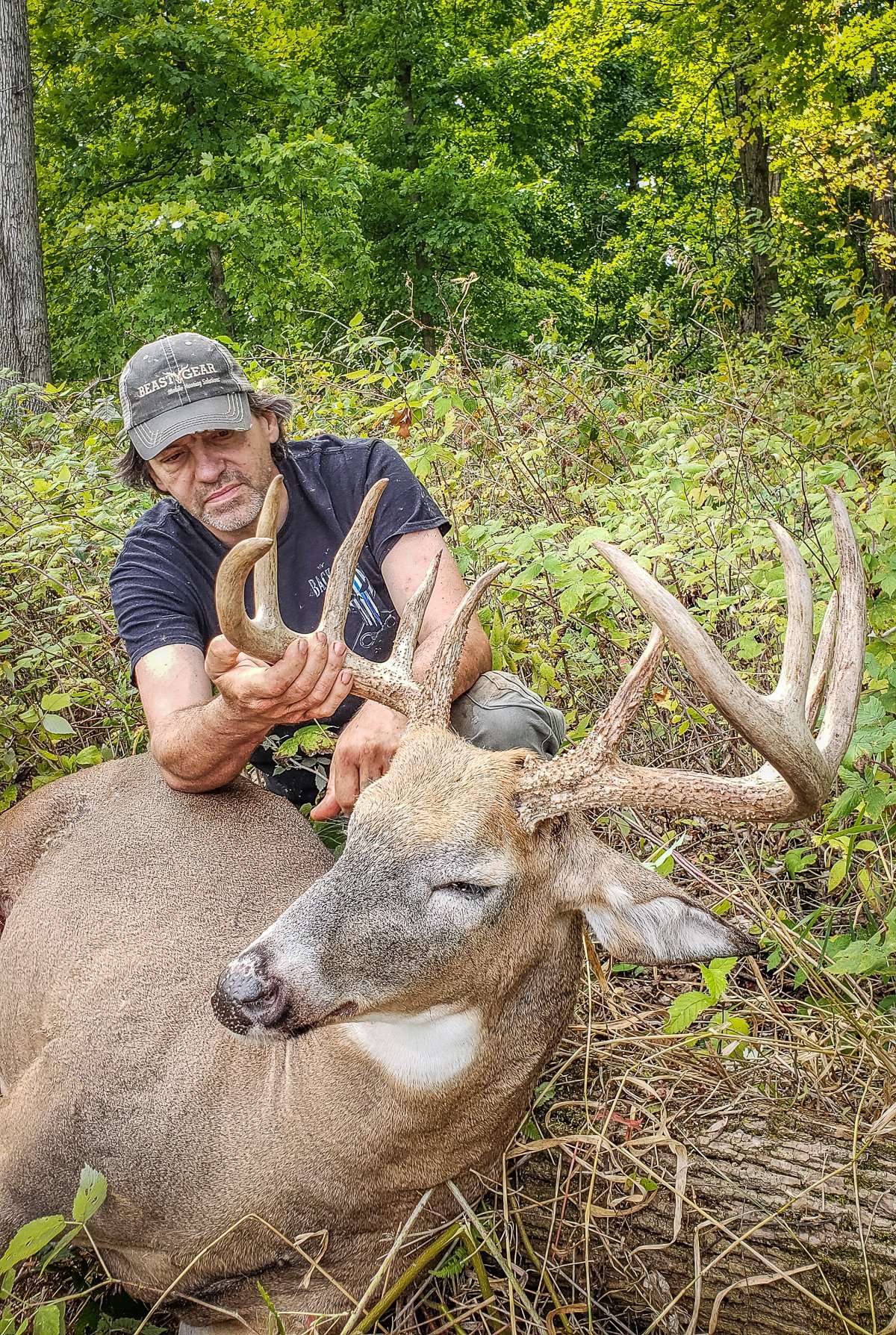 This buck lived out its many days in a large swampy area. Image courtesy of Dan Infalt
