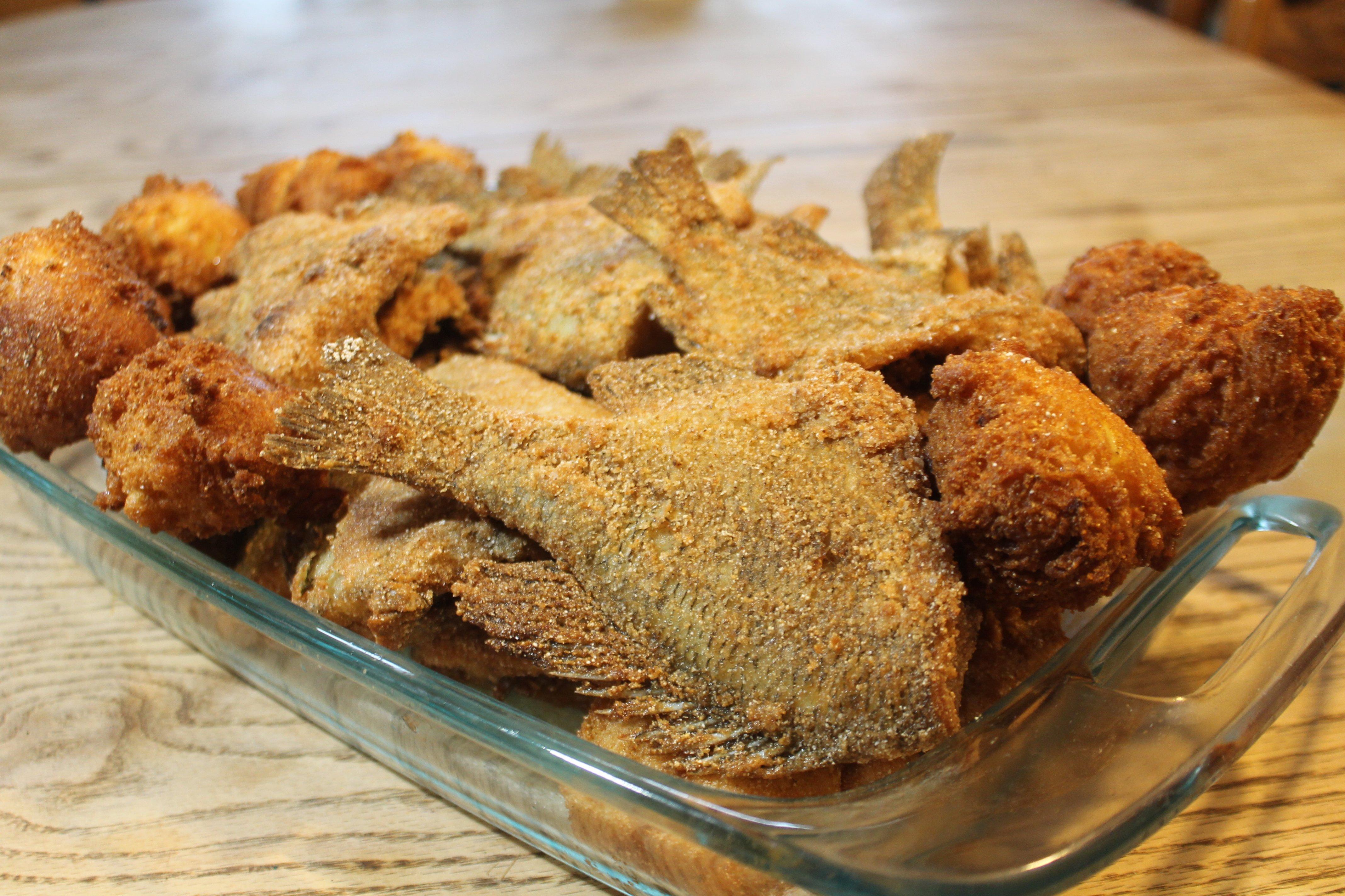 Old Fashioned Fried Bluegill - Realtree Camo