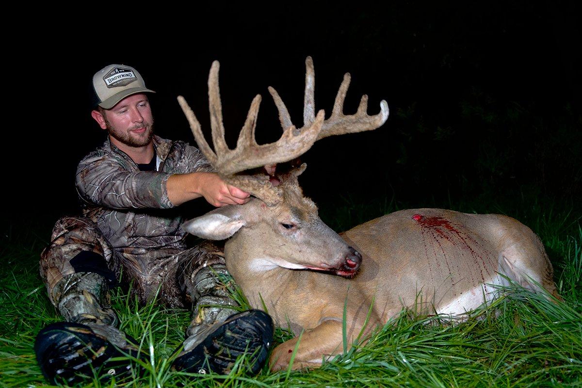 Hunter's buck green scored 155 inches.