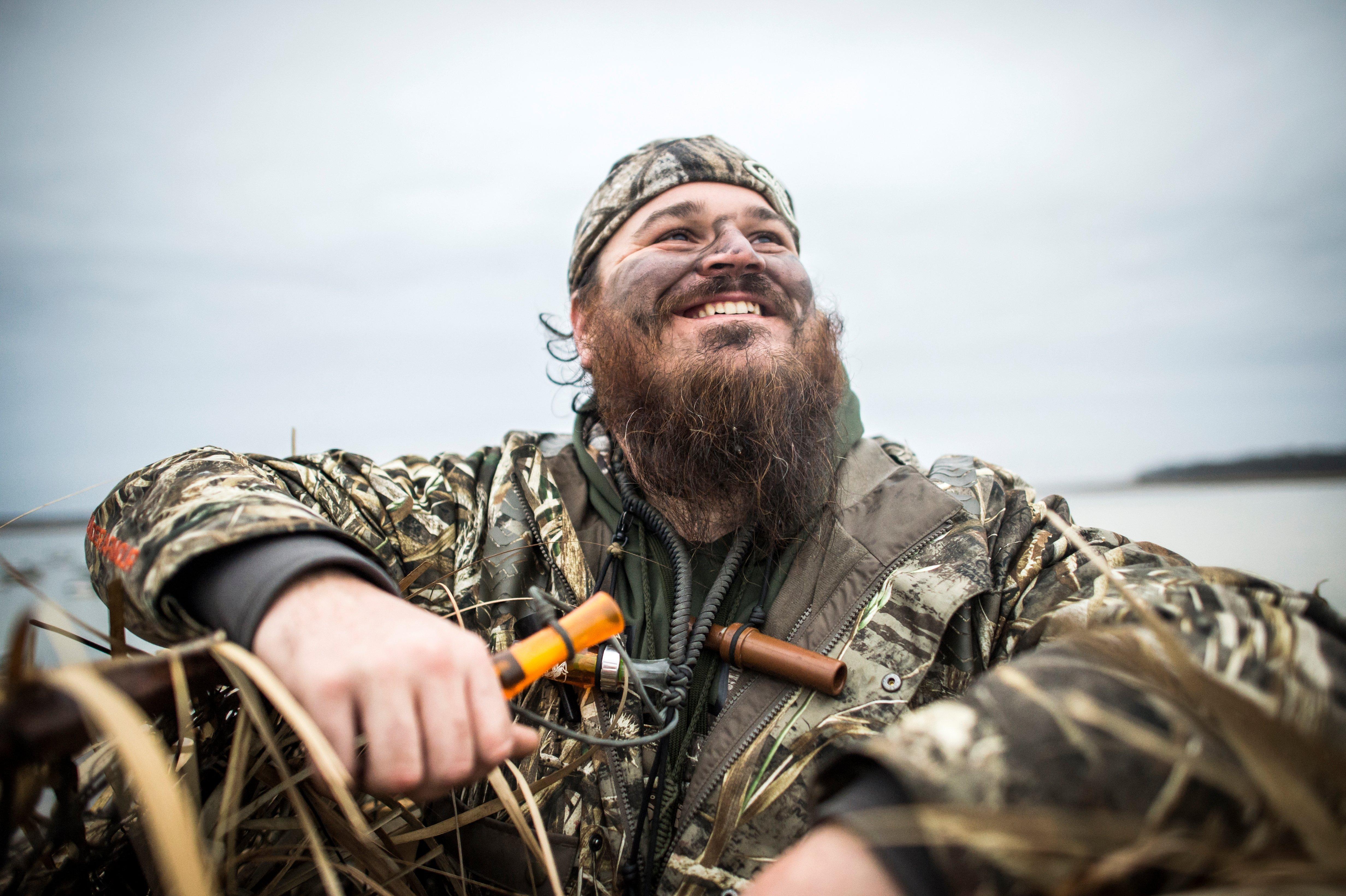 Want to be a good duck caller? Justin Martin says you should listen to real ducks and practice a lot. Photo © Duck Commander