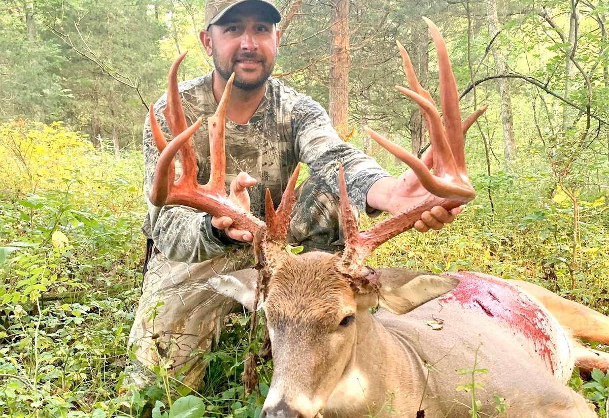 Dustin French finally connected on this Kentucky stud after two years of hunting it. (Photo courtesy of Dustin French) Dustin French finally connected on this Kentucky stud after two years of hunting it. (Photo courtesy of Dustin French)