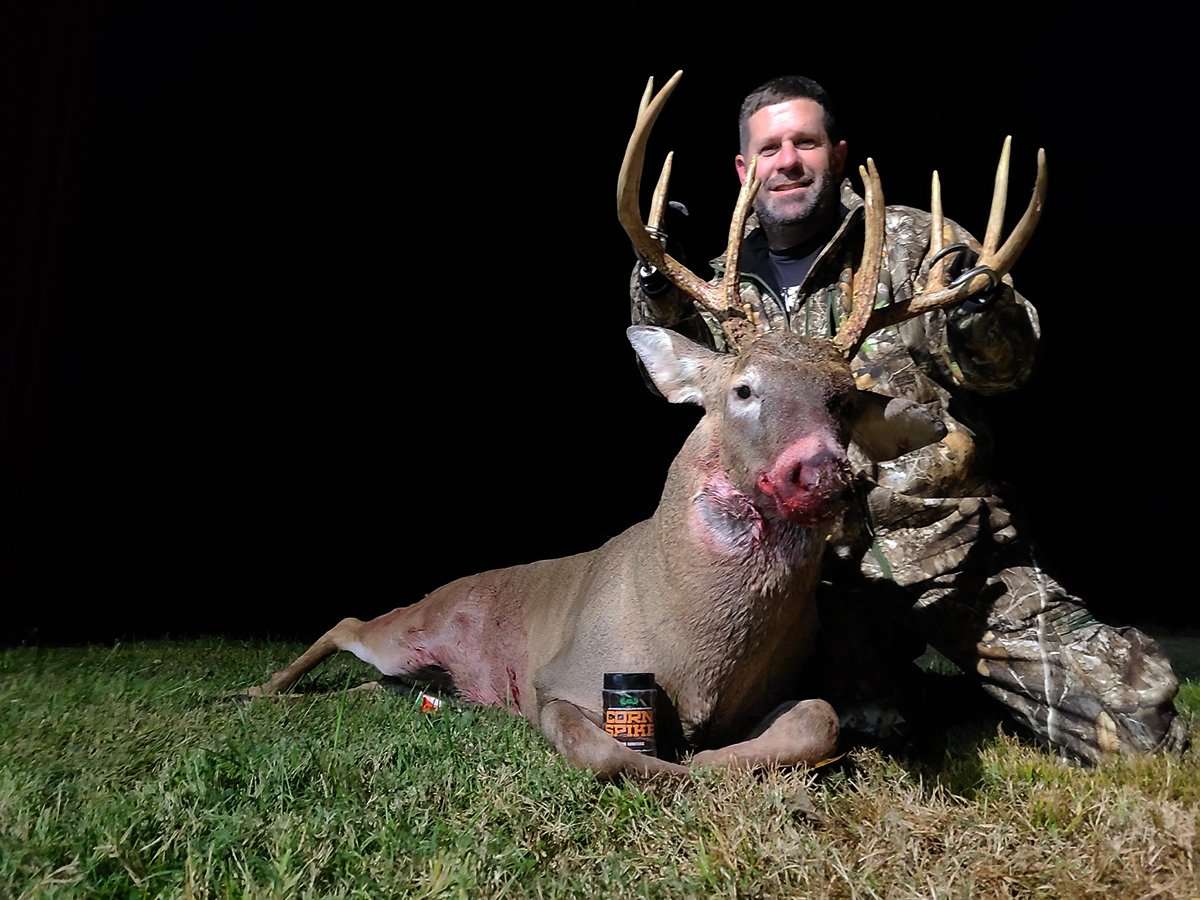 Koger took his buck in his third set of the year in a climber. Koger took his buck in his third set of the year in a climber.