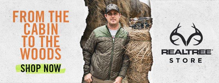 Get your outdoors gear at the Realtree Store.