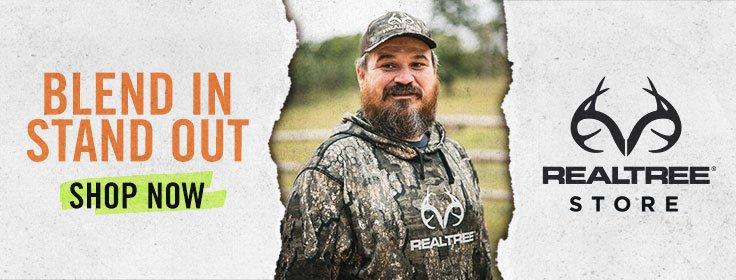 Get your hunting gear at the Realtree store.