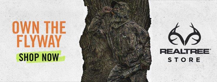 Get your waterfowl hunting gear at the Realtree store.