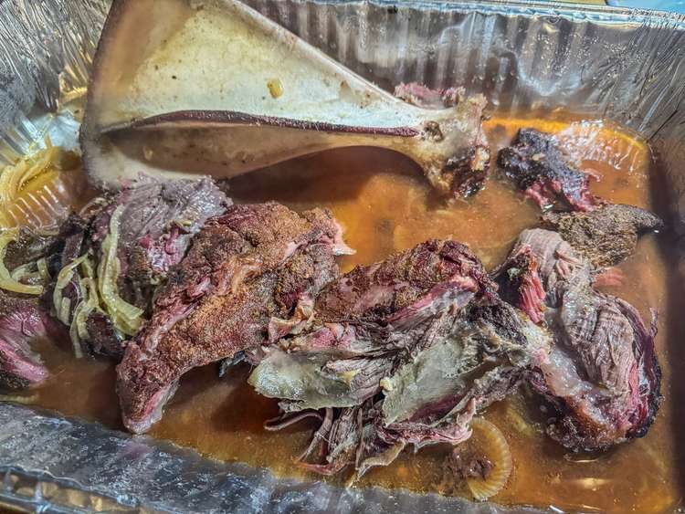 Smoked BBQ Elk Shoulder