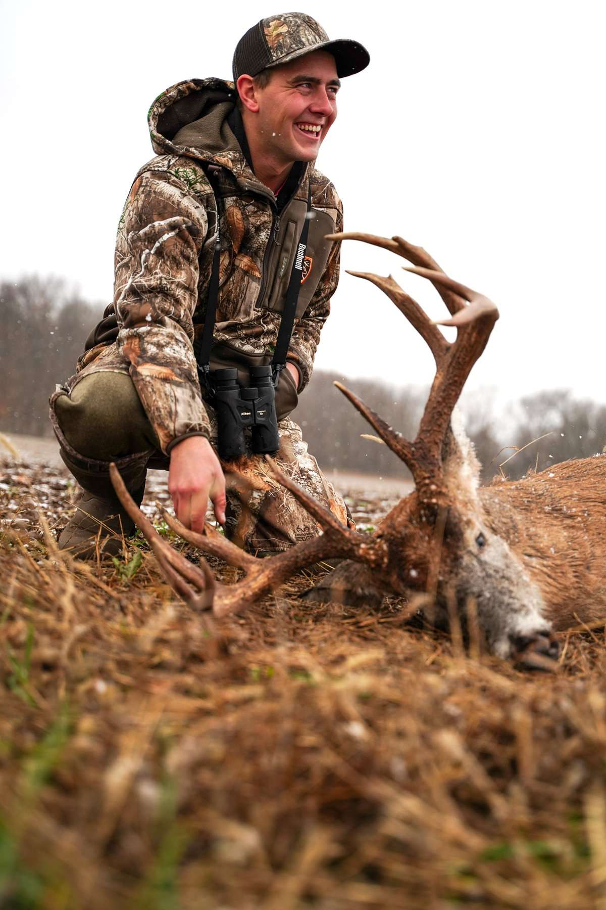 Recovering this buck was a feeling of pure elation. Image courtesy of Elliott Smith