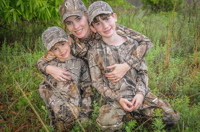 Our first family turkey hunt. No birds, but tons of fun!