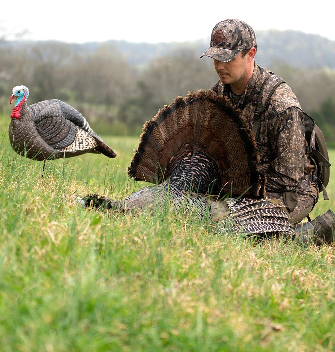 Jordan with the results of a good decoy set. Image by Realtree/Tyler Jordan