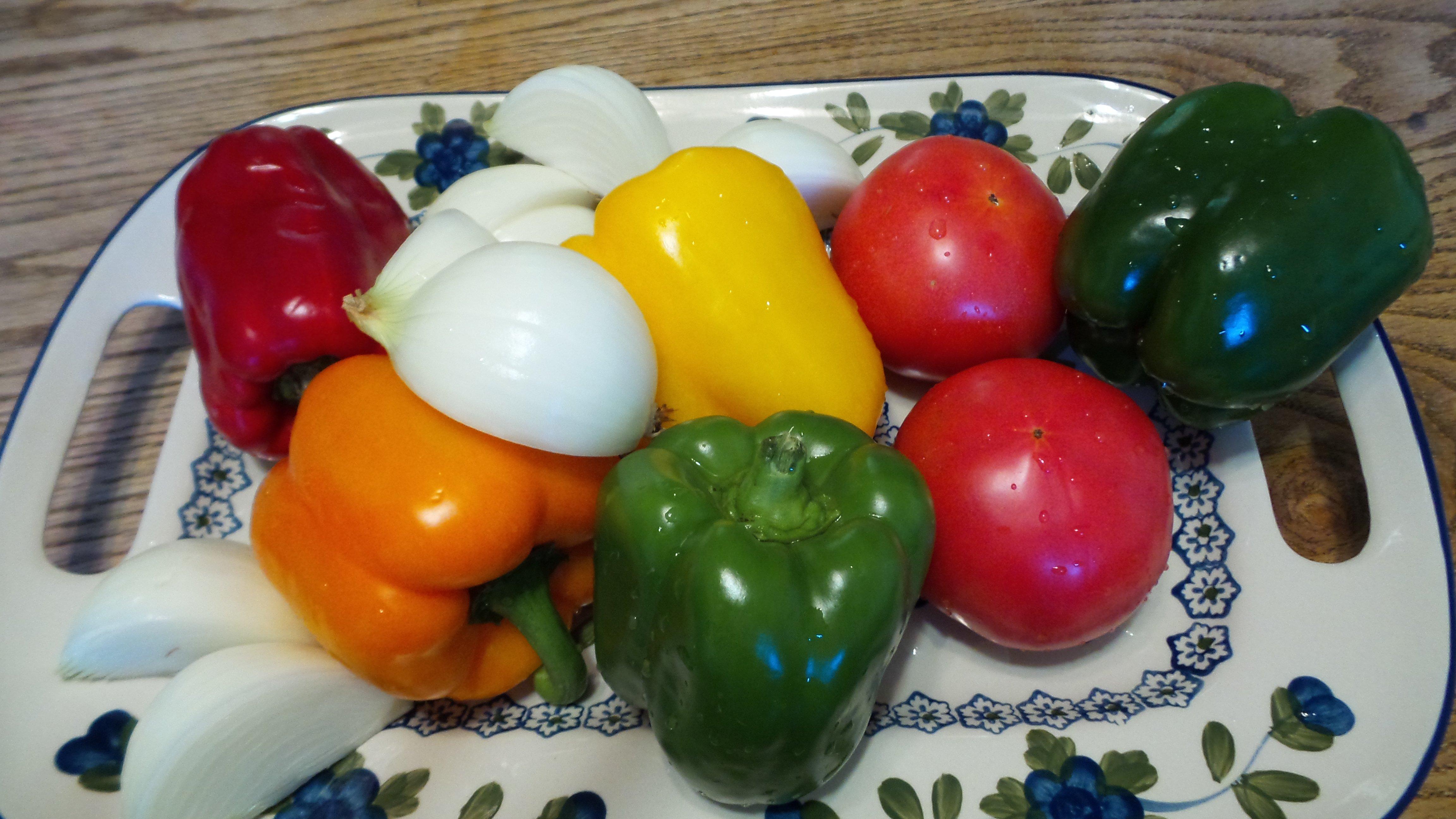 Fresh summer vegetables are abundant this time of year.