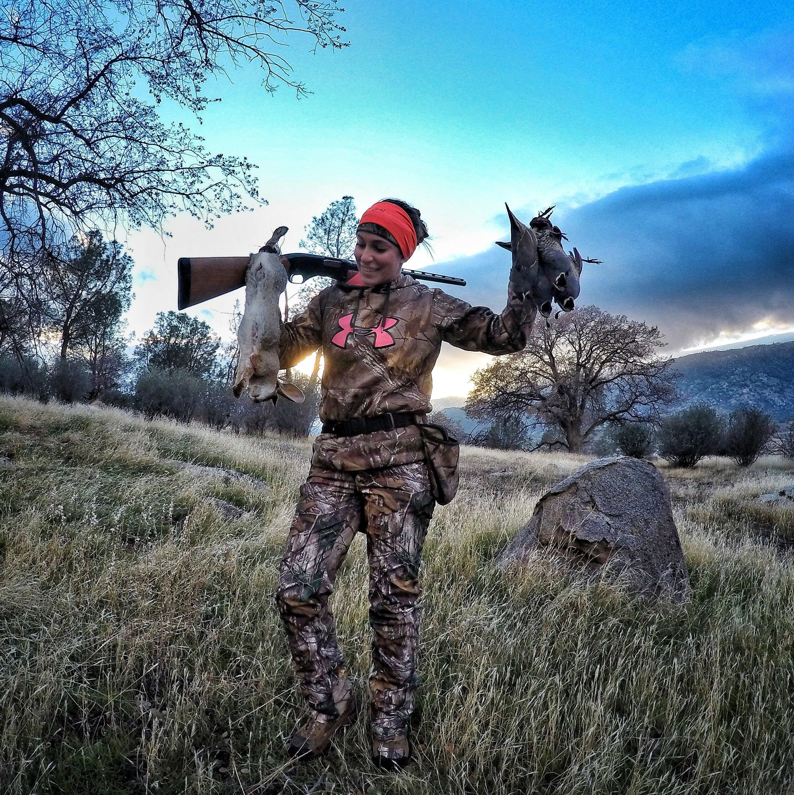 Kayla Nevius gets outdoors before and after work. 