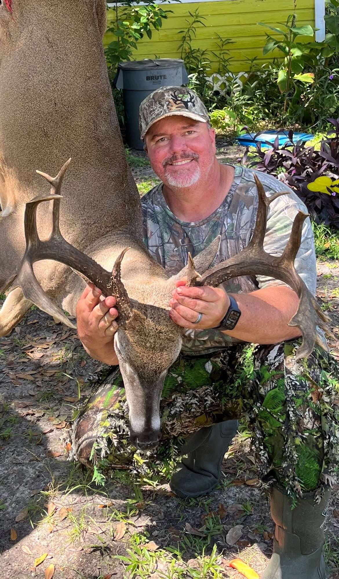 Griffin McClain's buck scored an impressive 149 4/8 inches. Image courtesy of Griffin McClain