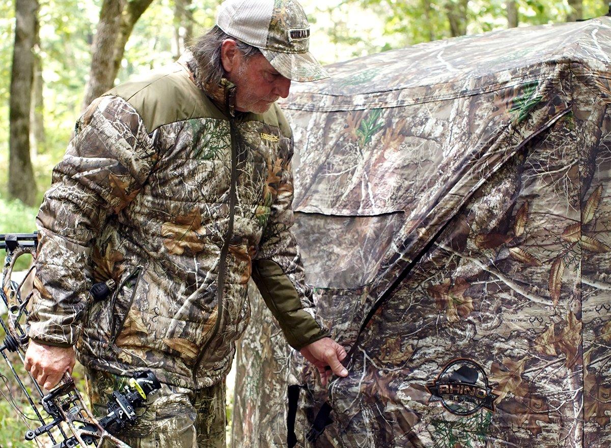 Archery hunts for fall turkeys often coincide with bowhunting deer seasons. Image by Realtree
