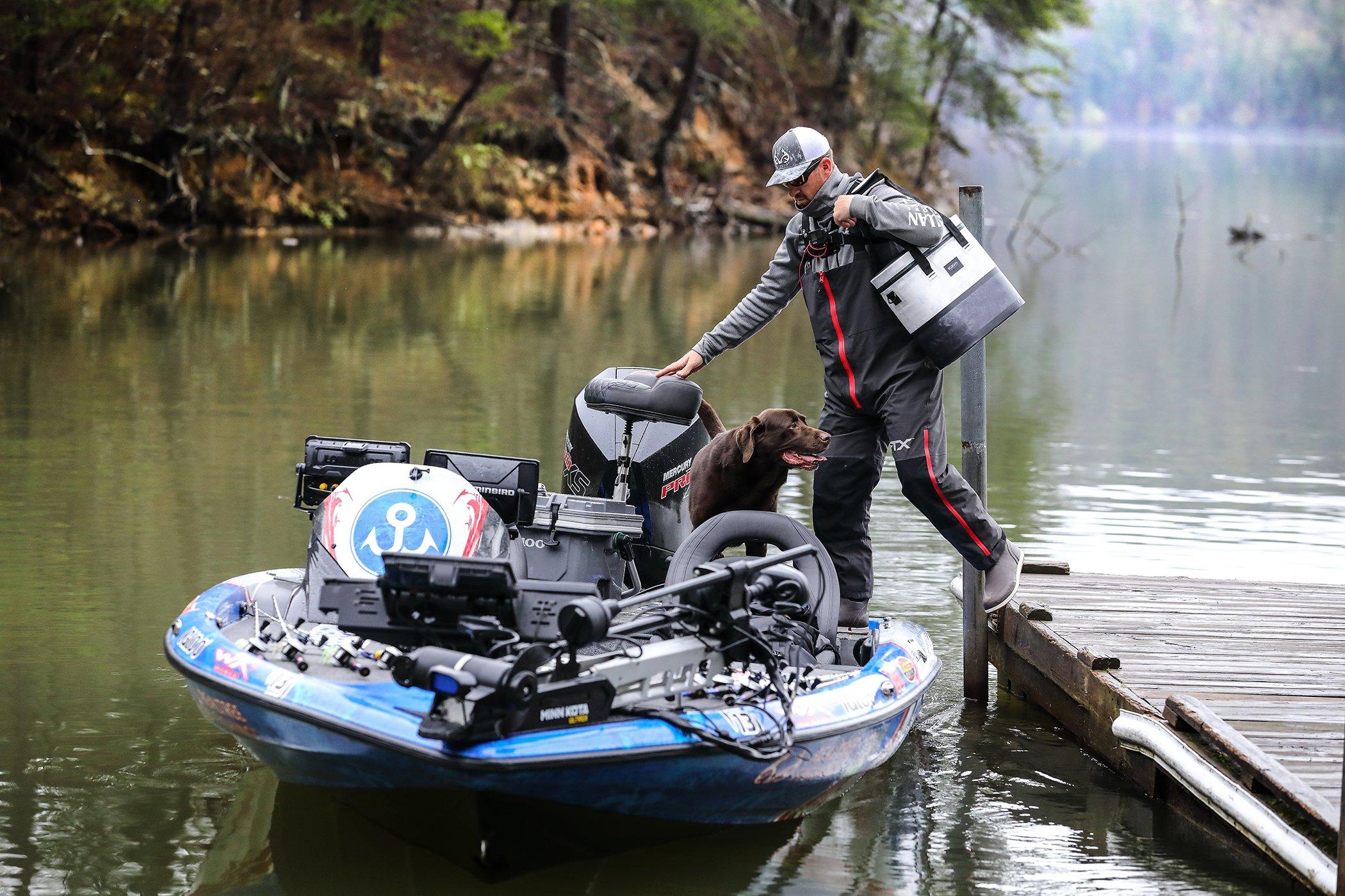 Mercury Bassmaster Tournament Black Hoodie