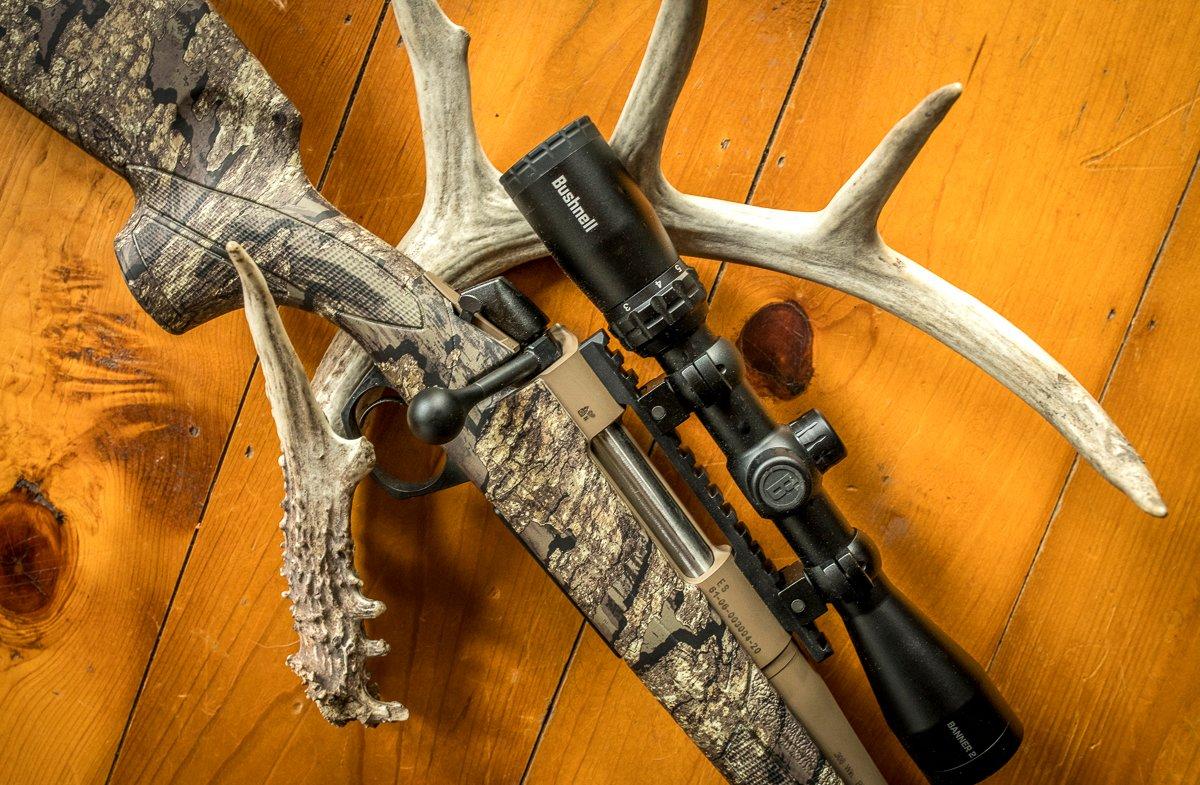A good deer rifle is a must. Find one that fits you. Image by Bill Konway