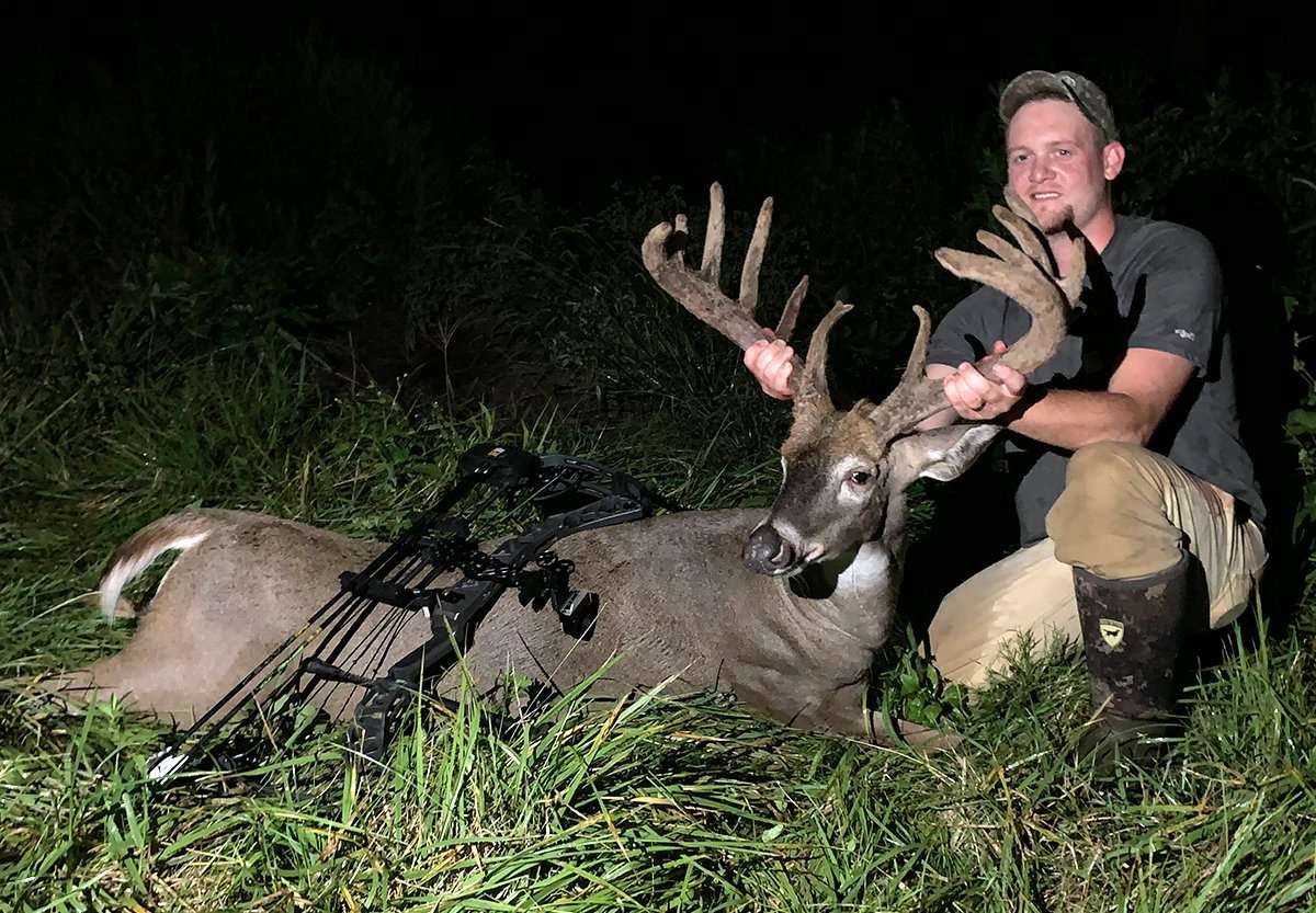 Williams passed on this same deer last season in hopes that he would blow up into something special this season. Image by Brandon Williams