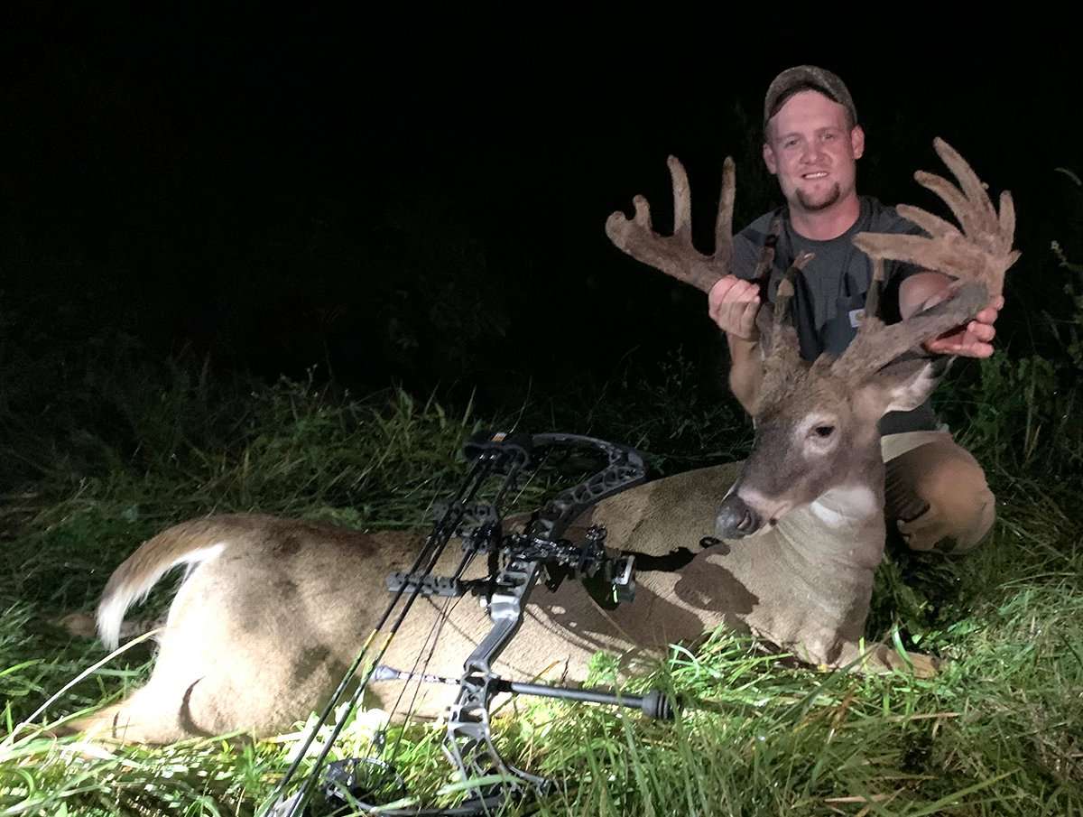 The buck featured a 6x6 main frame with several scorable kickers. Image by Brandon Williams