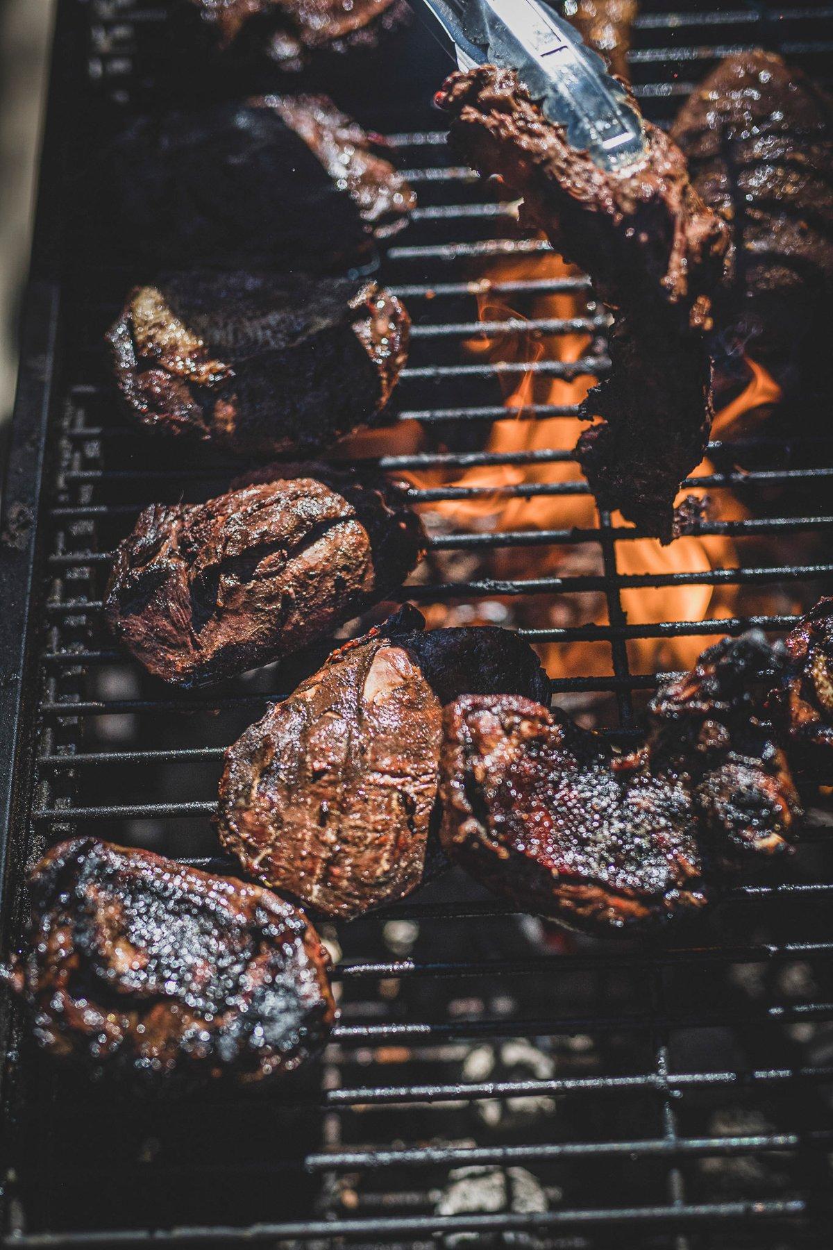 Take care not to grill over medium-rare doneness. Photo by Grit Media