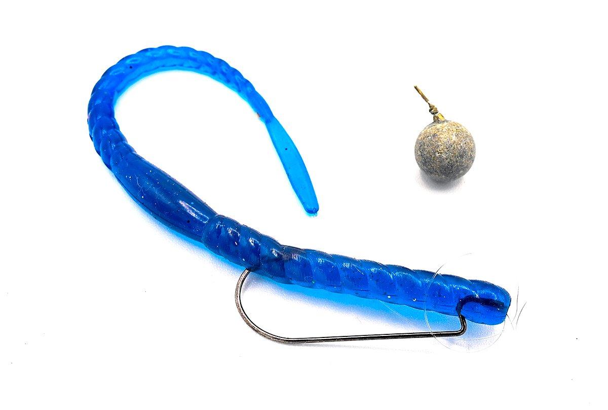 Drop Shot Rigs for Bass Fishing Ready Rig with Hooks and Sinker