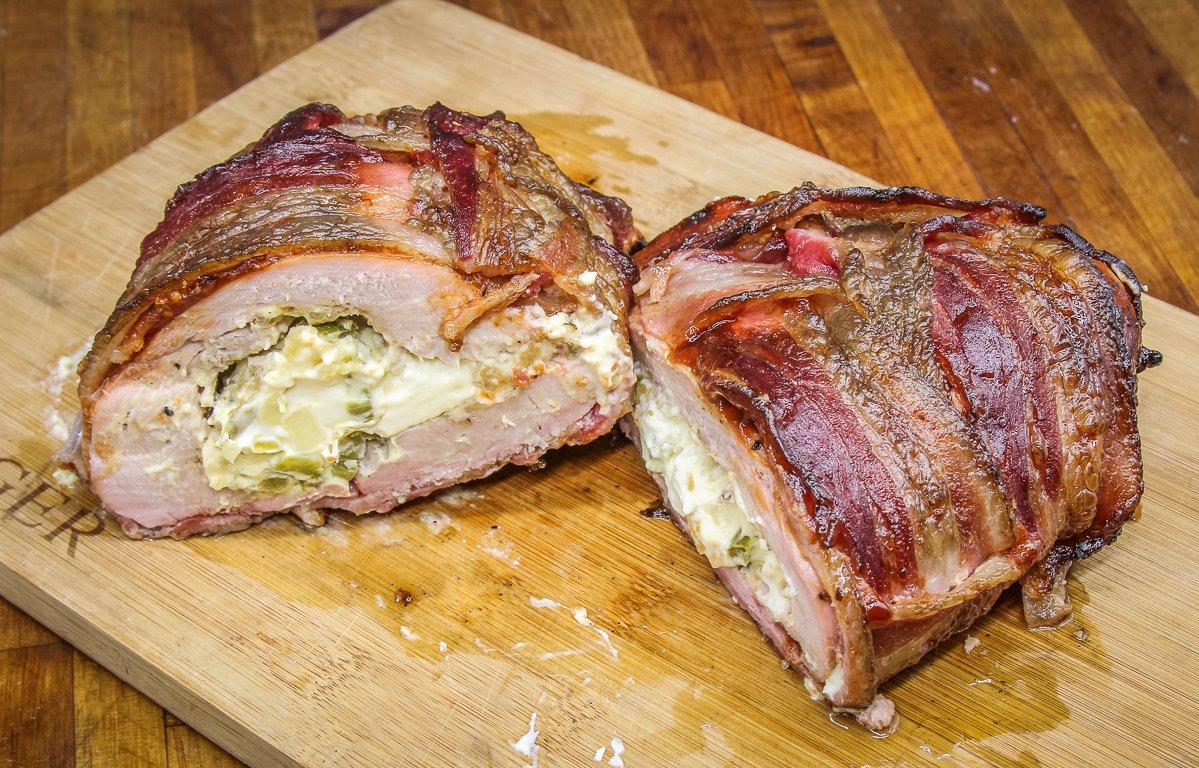 Think wild turkey poppers on a grand scale for this full turkey breast recipe.