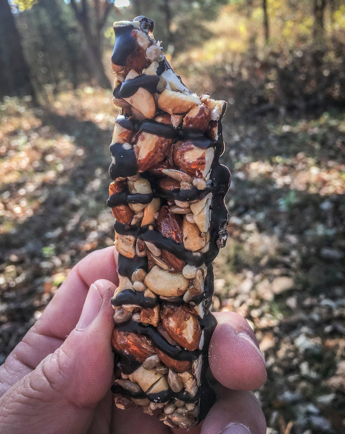 A candy or granola bar makes for a great afternoon energy boost.