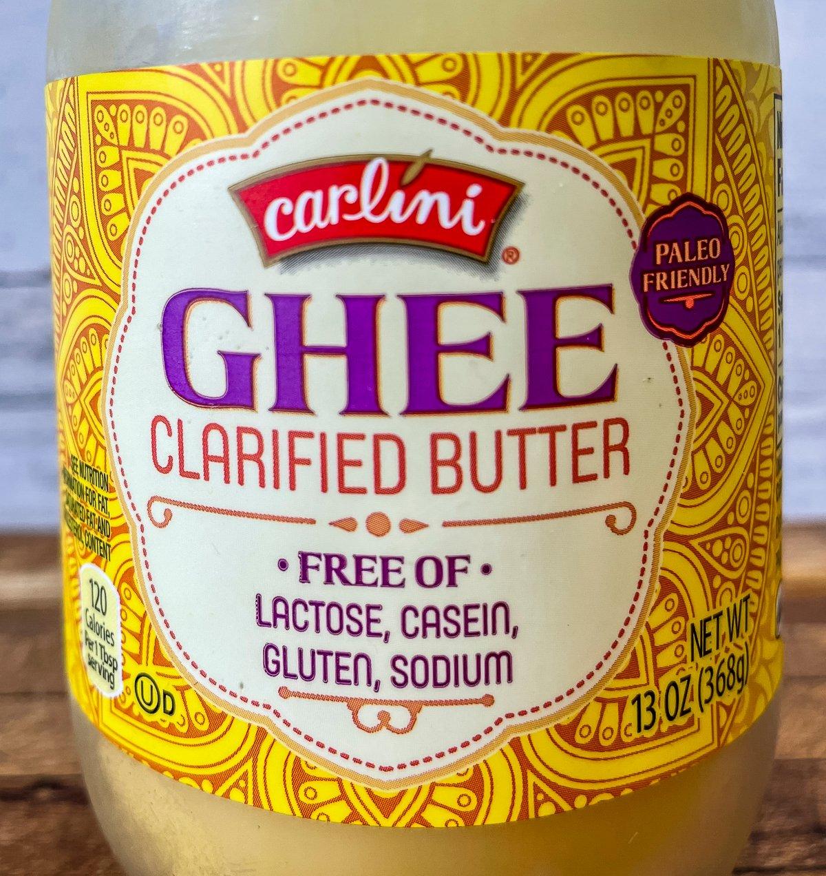 Ghee, or clarified butter, has a higher smoke point than regular butter.