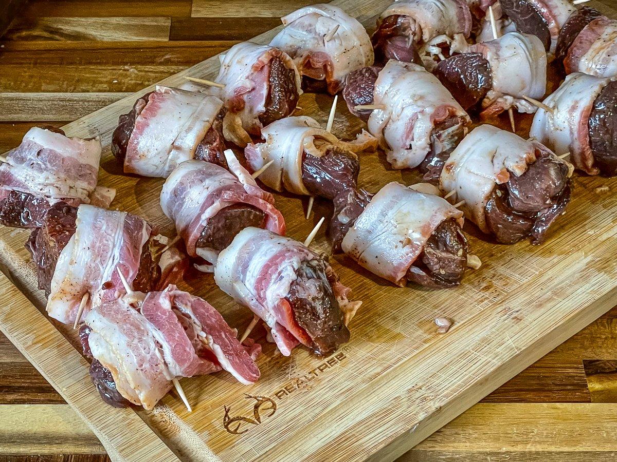 Bacon Wrapped Backstrap Recipe