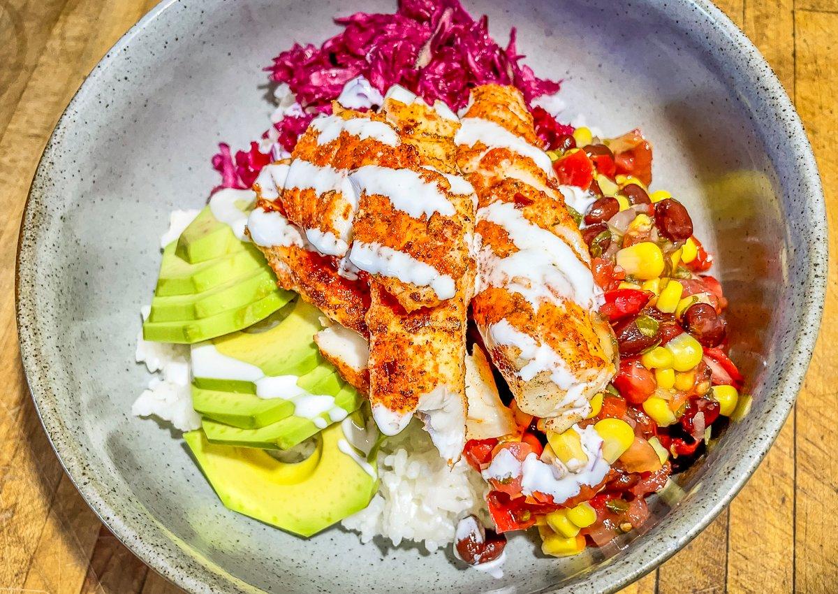 For a quick and easy meal, grill seasoned fillets and serve with rice, avocado, and salsa. 
