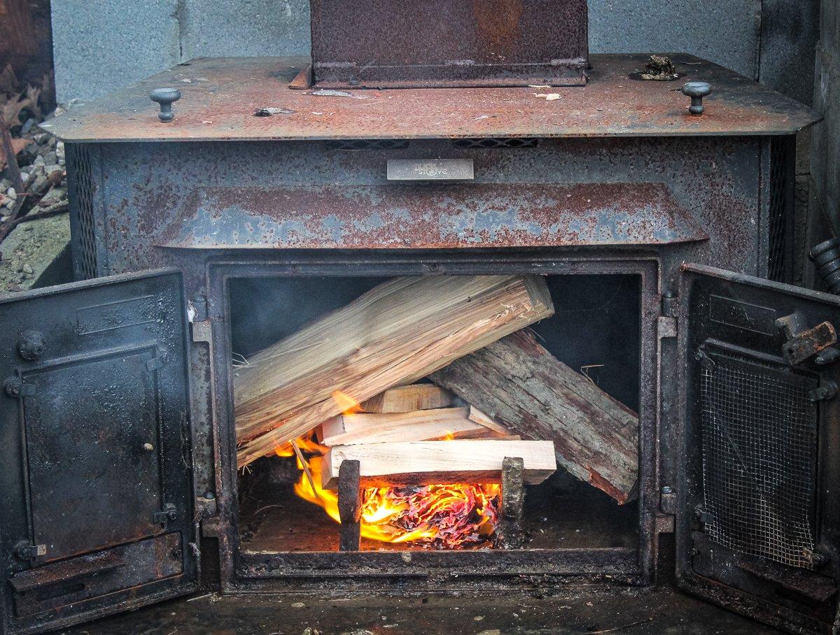 Smoke the sausage with hickory or a blend of hickory and apple wood.