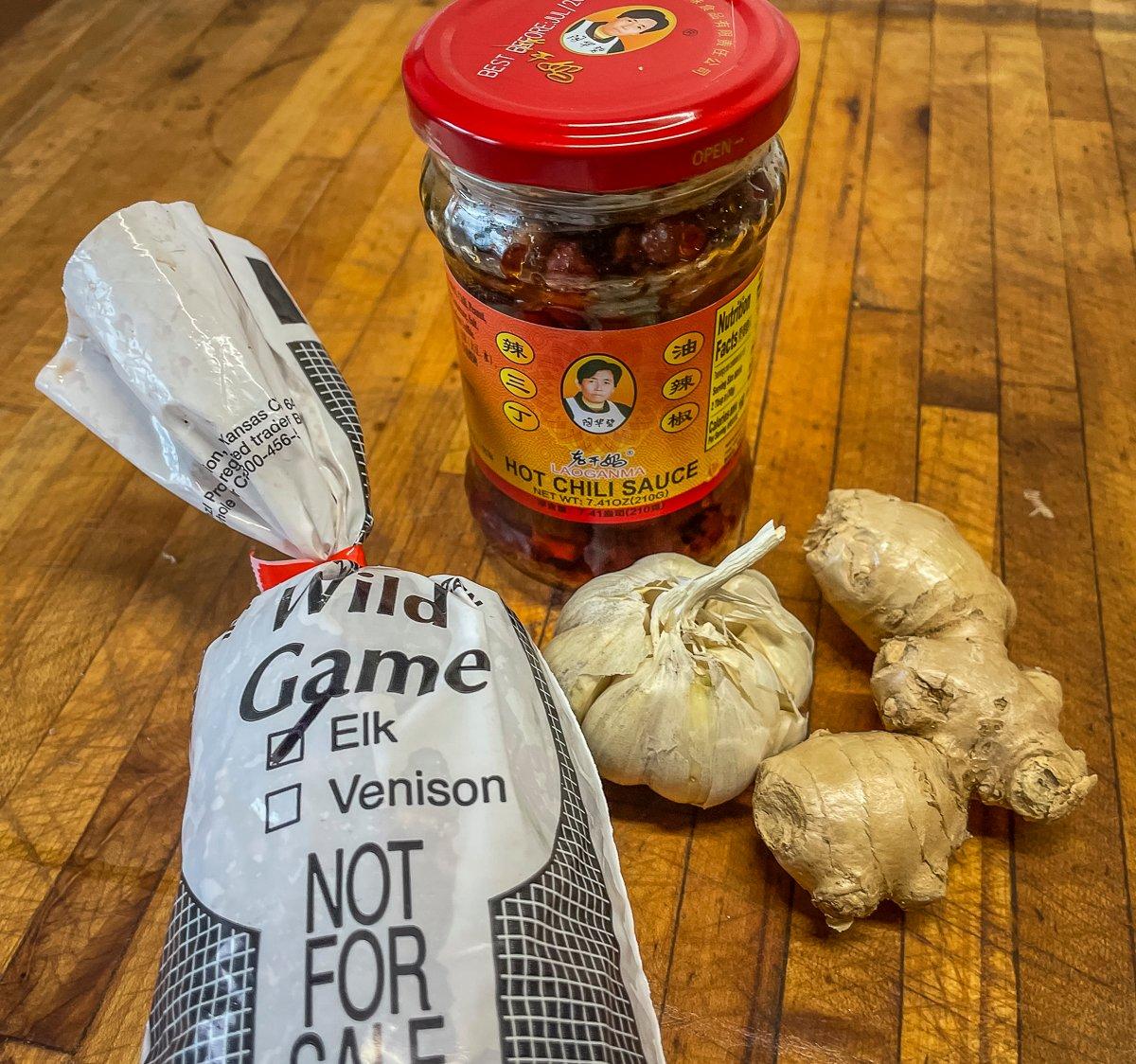 Fresh garlic and ginger, along with hot chili sauce, add tons of flavor to this dish.