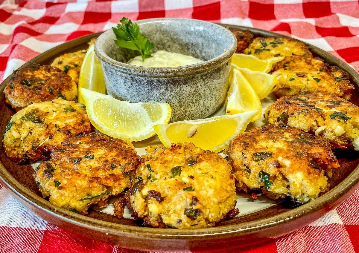 Serve these fish cakes as an appetizer or main course.
