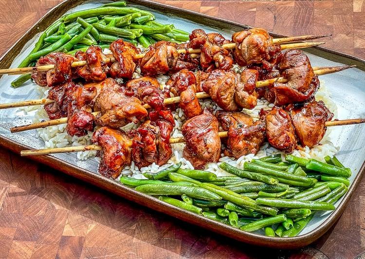 Asian-Style Grilled Wild Pork Skewers 