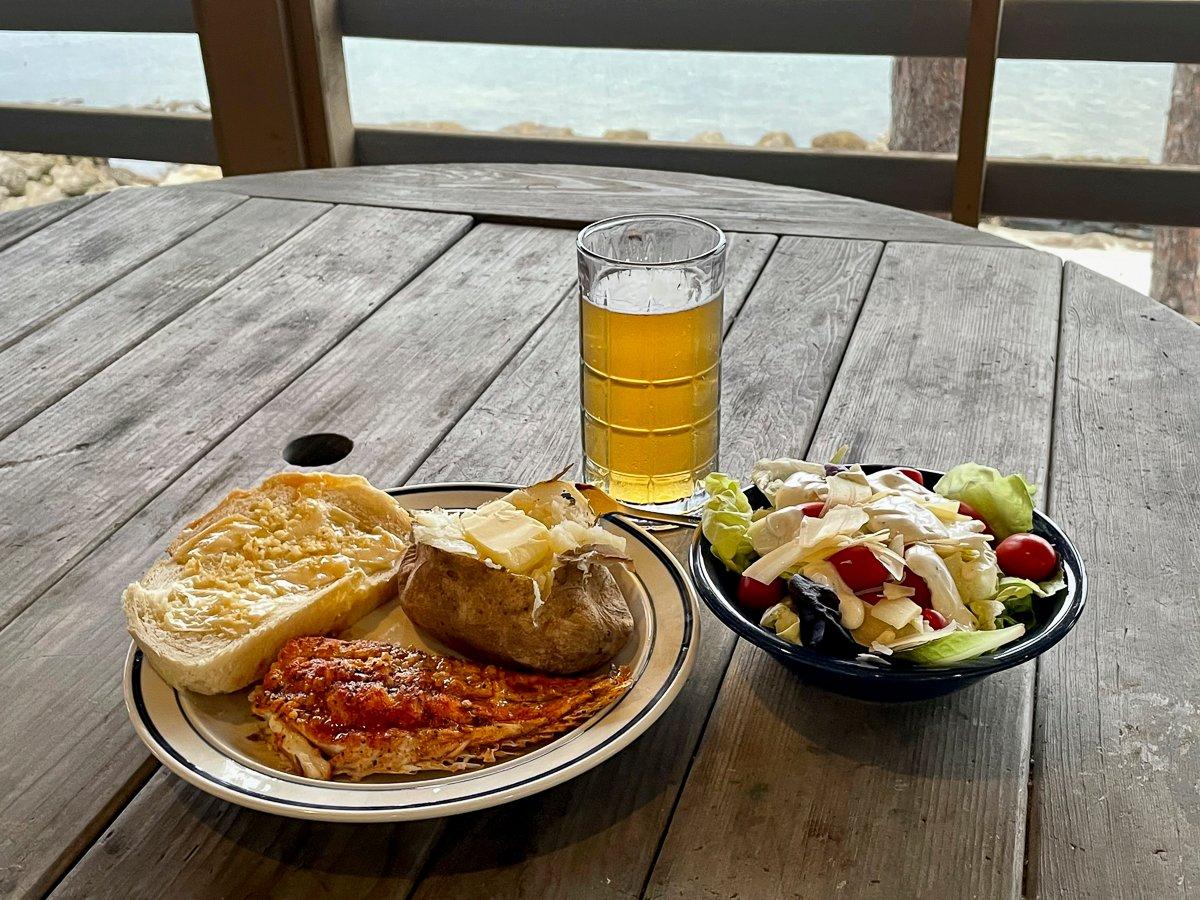 Grilled Redfish on the Half Shell - Realtree Camo