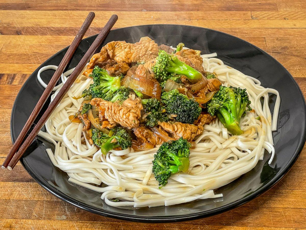 Easy Skillet Wild Turkey and Broccoli