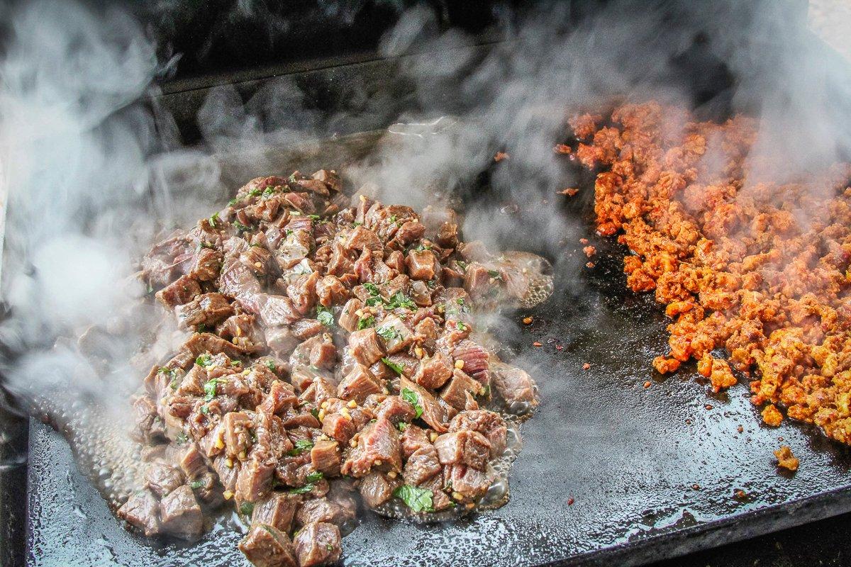 Venison and Chorizo Street Tacos